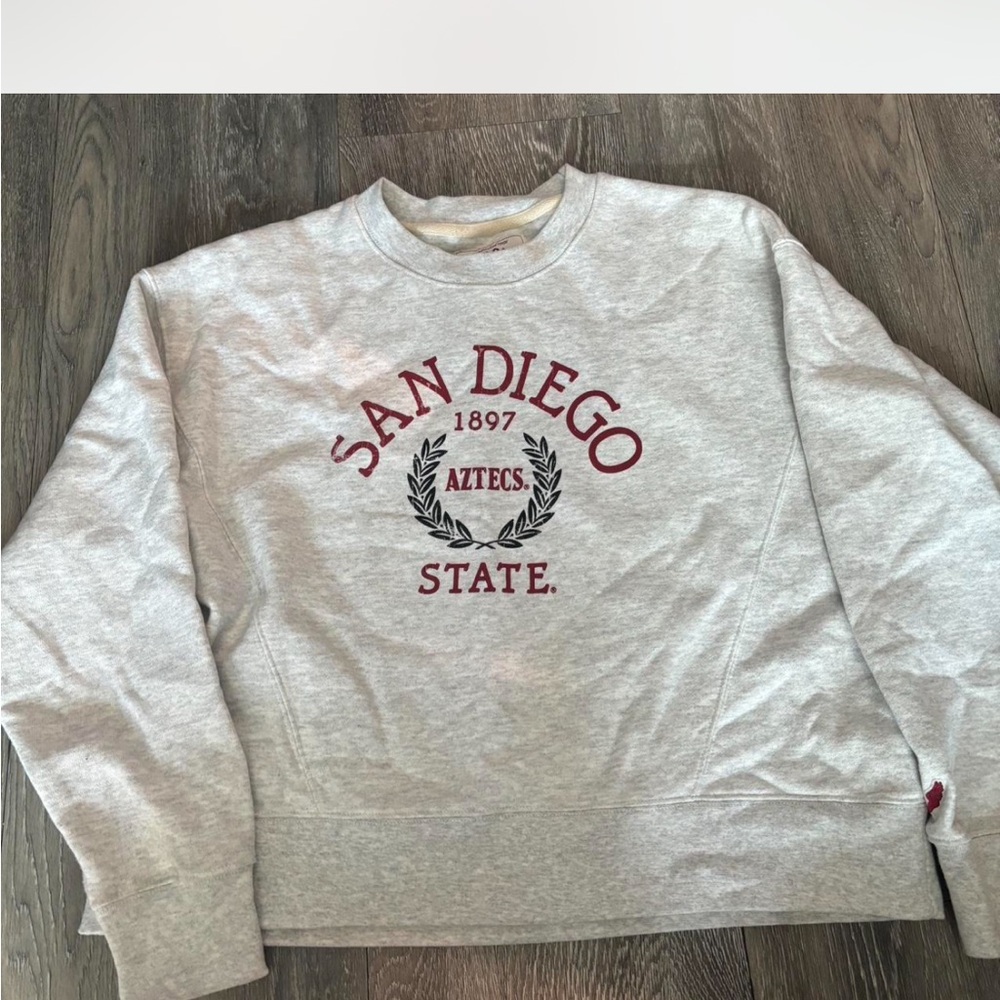San Diego State Gray Sweater